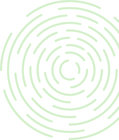 Green background radial