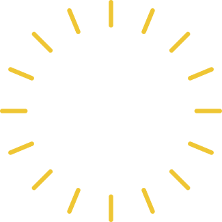 Sunburst design