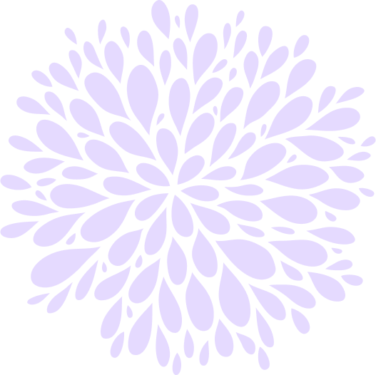 Purple flowery pattern