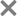 X mark
