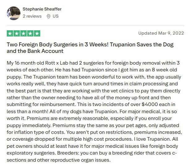 Member review